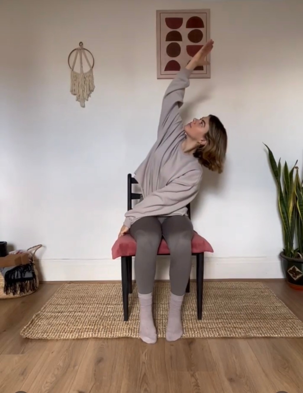 FIVE Easy Chair Yoga stretches for back&nbsp;pain